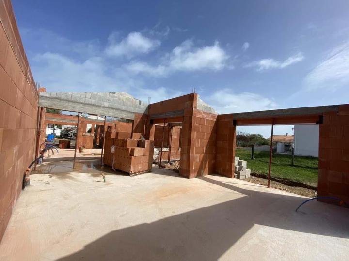 Construction de maisons, Talmont-Saint-Hilaire